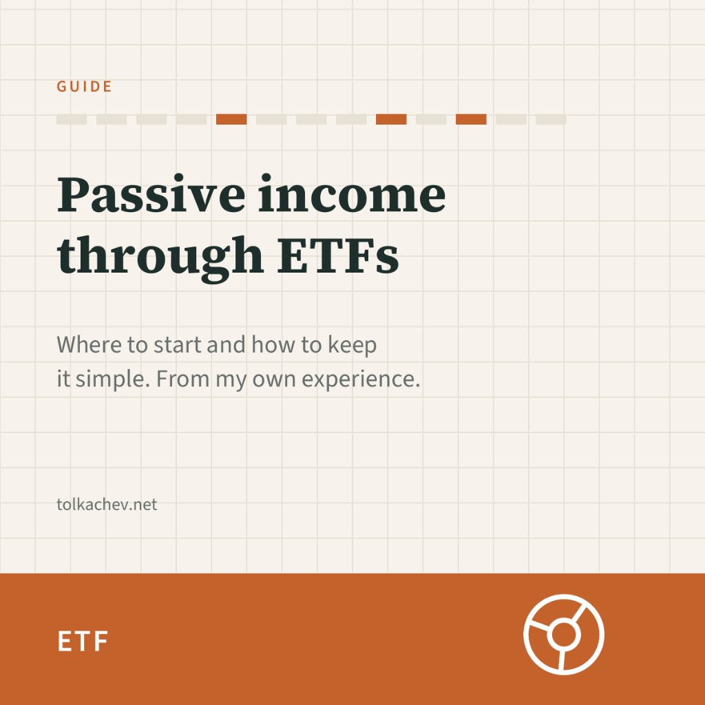 Passive income through ETFs